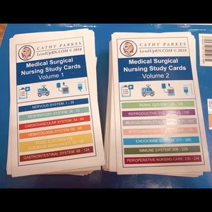 Level up Rn medical surgical flash cards